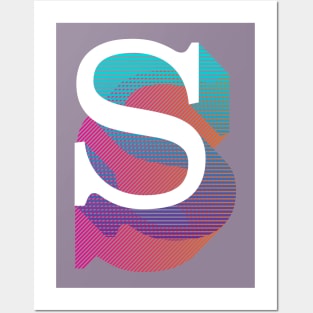 Letter S Posters and Art